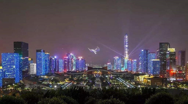 深圳燈光秀采用什么無線通訊技術(shù)?